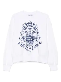 Alexander McQueen: Свитшот с принтом 