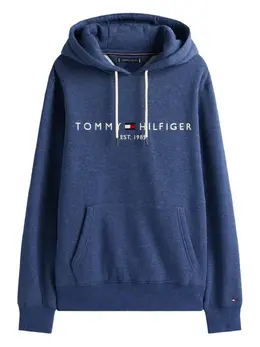 Tommy Hilfiger: Голубая толстовка 