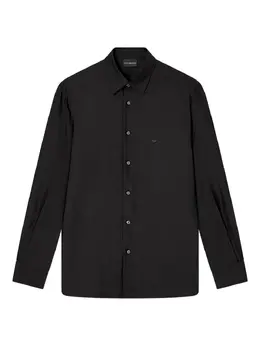 Emporio Armani: Чёрная рубашка 