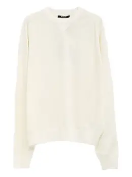 Jacquemus: Белый свитер 