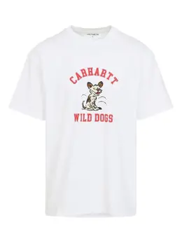 Carhartt WIP: Белая футболка 