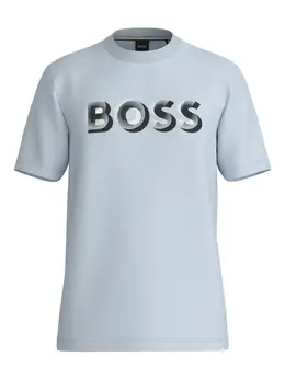 BOSS: Футболка с принтом 
