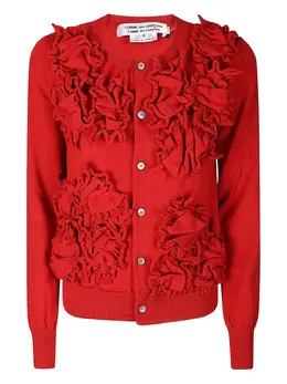 Comme Des Garçons Comme Des Garçons: Кардиган из шерсти 