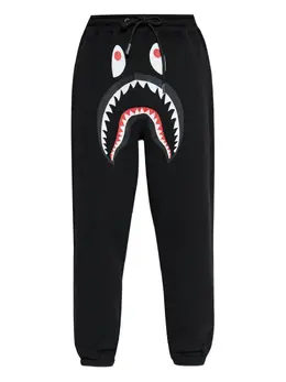 A BATHING APE®: Чёрные брюки 