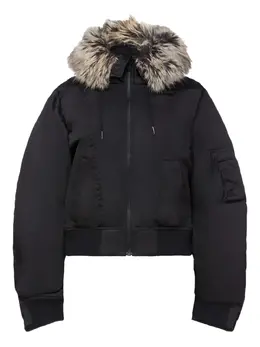 adidas: Куртка из искусственного меха 