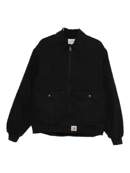 Carhartt WIP: Чёрная куртка 