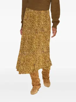ISABEL MARANT: Юбка с блёстками 