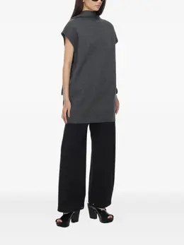 Carven: Платье с коротким рукавом 