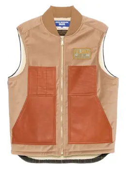Junya Watanabe MAN: Кожаная куртка 