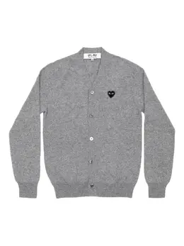 Comme Des Garçons Play: Кардиган  Heart с v-образным вырезом