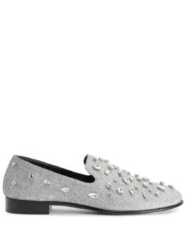 Giuseppe Zanotti: Серебристые туфли  Seymour