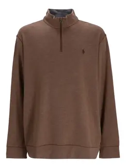 Polo Ralph Lauren: Коричневый свитер 