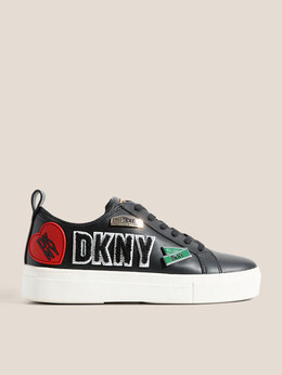 Dkny: Чёрные кроссовки 