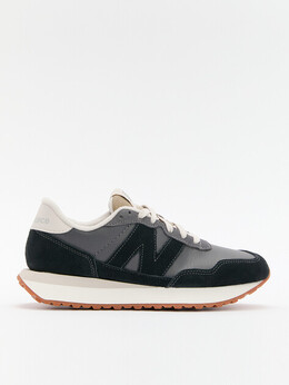 New Balance: Тёмные кроссовки 