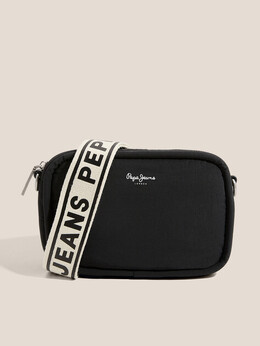Pepe Jeans: Чёрная сумка 