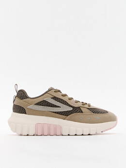 Fila: Бежевые кроссовки 