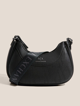Armani Exchange: Чёрная сумка 
