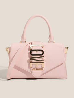 Love Moschino: Светлая спортивная сумка 