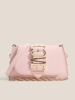 Love Moschino: Светлая сумка 