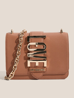 Love Moschino: Светлая сумка 