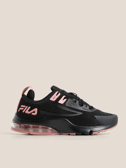 Fila: Чёрные кроссовки 