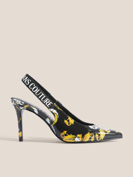 Versace Jeans Couture: Чёрные туфли 