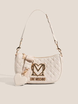 Love Moschino: Светлая сумка 