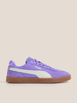 Puma: Фиолетовые кроссовки 