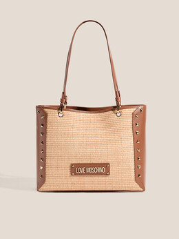 Love Moschino: Светлая сумка 