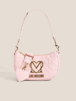 Love Moschino: Светлая сумка 