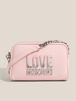 Love Moschino: Светлая сумка 