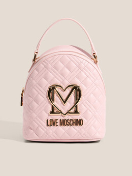 Love Moschino: Светлая спортивная сумка 