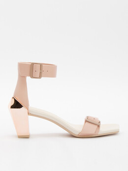 United Nude: Розовые босоножки 