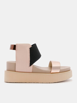 United Nude: Розовые сандалии 