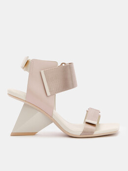 United Nude: Розовые босоножки 