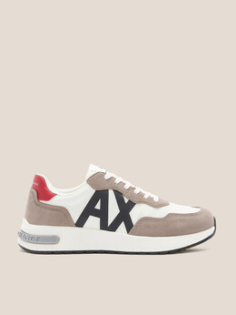 Armani Exchange: Белые кроссовки 