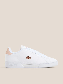 Lacoste: Белые кроссовки 