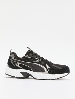 Puma: Чёрные кроссовки 