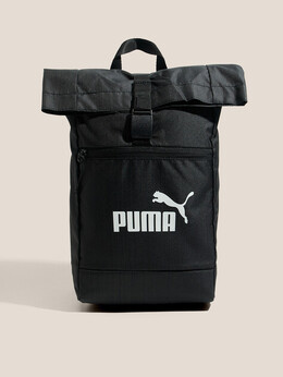 Puma: Чёрная спортивная сумка 