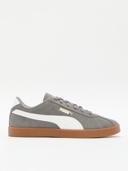 Puma: Серые кроссовки 