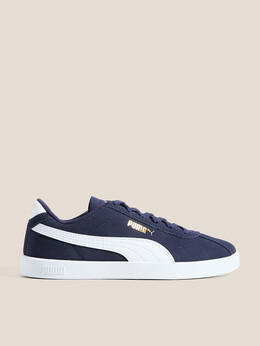 Puma: Тёмные кроссовки 