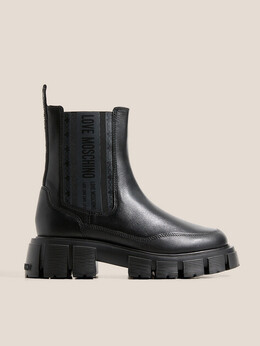 Love Moschino: Чёрные ботинки 