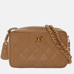 Chanel: Коричневая сумка 
