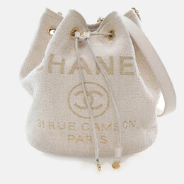 Chanel: Бежевая сумка 