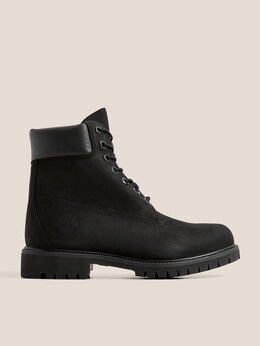 Timberland: Чёрные ботинки 