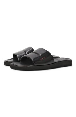 Kiton: Чёрные шлёпанцы 