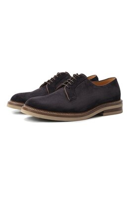 Brunello Cucinelli: Синие туфли 