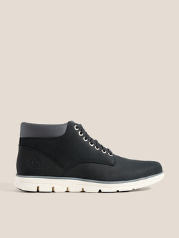 Timberland: Чёрные ботинки 