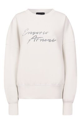 Emporio Armani: Хлопковый свитшот 