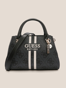 Guess: Тёмная спортивная сумка 
